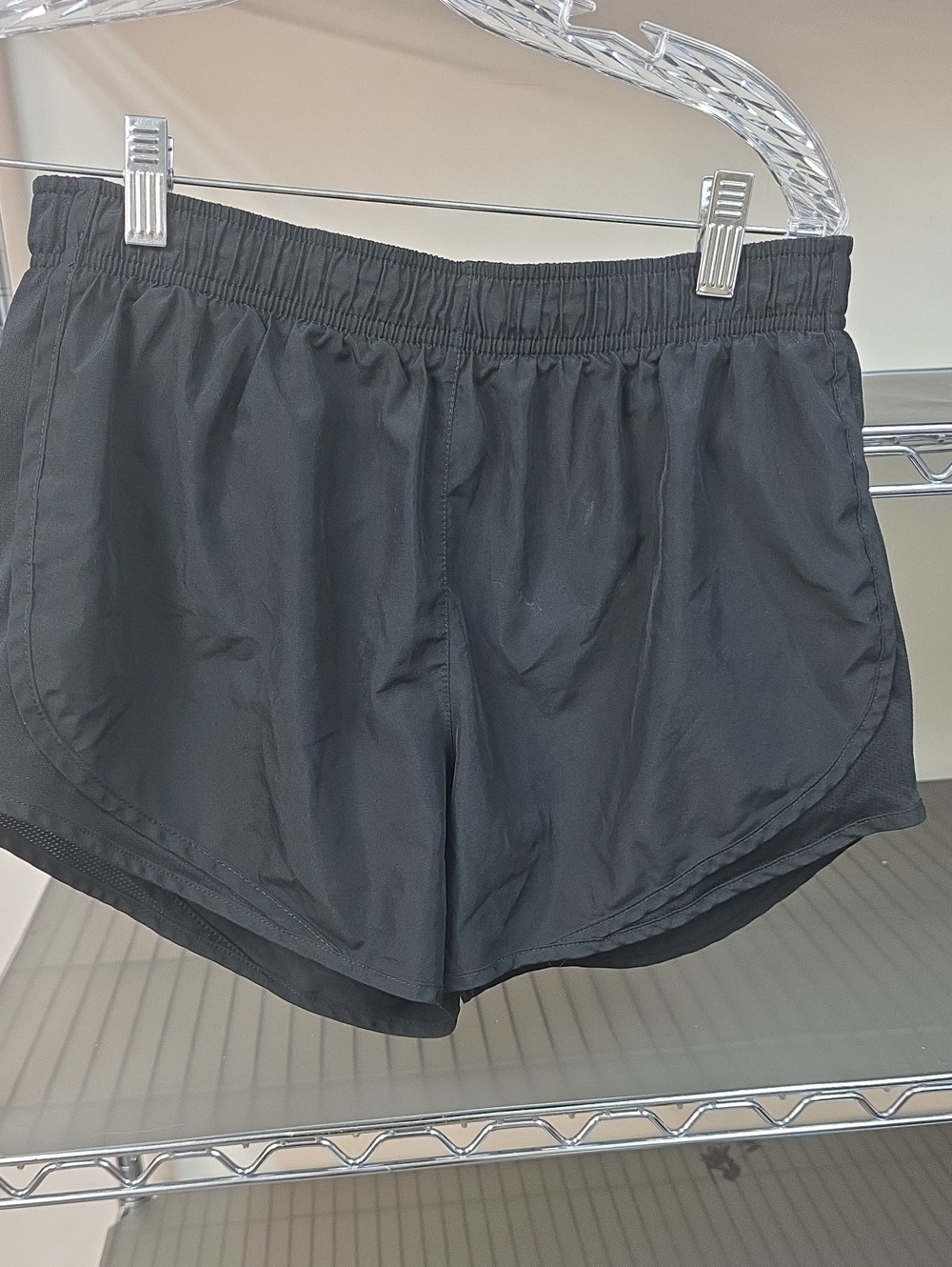 Nike Women's Black Running Shorts with Elastic Waist